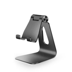 Portable aluminum alloy mobile phone tablet computer stand foldable multifunctional desktop ornaments small and exquisite