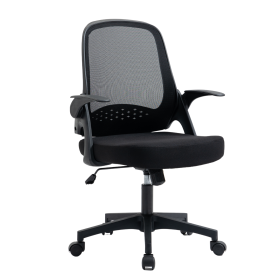 Ergonomic Office Chair Adjustable Height Computer Chair Breathable Mesh Home Office Desk Chairs with Wheels Executive Rolling Swivel Chair with Flip-U