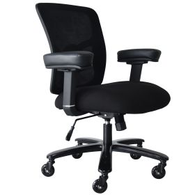 Big and Tall Office Chair 400lbs, Ergonomic Mesh Desk Computer Chair with Adjustable Lumbar Support Arms High Back Wide Seat Task Executive Rolling Sw