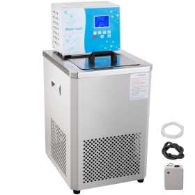 VEVOR Laboratory Chiller Circulator 6L Chiller Lab Low Temperature Cooling Liquid Circulator Pump Chiller Lab Recirculating Chiller Water Bath Recircu