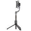 Selfie Stick Gimbal Stabilizer; 360° Rotation Tripod With Wireless Remote; Portable And Foldable; Auto Balance 1-Axis Gimbal For Smartphones Tiktok Vl