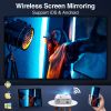 VIDOKA Native 1080P Wifi Projector, 8000L Full HD Video Projector for Home & Outdoor Use, 300" Display & Zoom Movie Projector with Hifi Stereo, Sleep