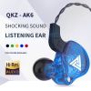 Sports Earphone in-Ear 3.5mm round hole Blue Drive-by-Wire with Microphone Extra Bass Cellphone Headset Magic Sound