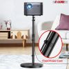 5 Core Projector Stand Height adjustable 28"-52" Tall Floor Stands w 3 Mounting Options 360° Rotatable Ball Head Heavy Duty Multipurpose Soporte Para