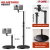 5 Core Projector Stand Height adjustable 28"-52" Tall Floor Stands w 3 Mounting Options 360° Rotatable Ball Head Heavy Duty Multipurpose Soporte Para