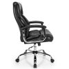 500 Lbs Height Adjustable Office Chair with Metal Base and Extra Wide Seat