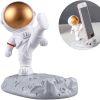 1pc Phone Holder Cell Phone Stand For Desk Cute Astronauts Doll Pad Stand Tablet Stand Holder Phone Stand Phone Holder For Bed Phone Accessories Desk