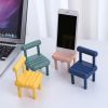 Cellphone Stand Desktop Decor Miniatures Cute Chair Mobile Phone Holder For Home