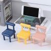 Cellphone Stand Desktop Decor Miniatures Cute Chair Mobile Phone Holder For Home