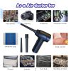 3 In 1 Cordless Vacuum Cleaner Compressed Air Duster Wireless Dust Blower Electric Air Pump Portable Rechargeable Air Cleaner Vacum For Computer Keybo