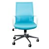 Good Quality Grey Swivel Rocking Staff Computer Mesh Fabric Office Chair