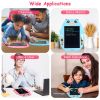 8.5in LCD Writing Tablet Electronic Colorful Graphic Doodle Board Kid Educational Learning Mini Drawing Pad with Lock Switch 2 Stylus Pens 2 Handles f